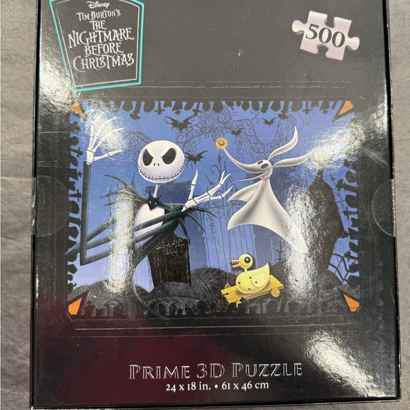 NWT Prime 3D Disney The Nightmare Before Christmas Puzzle - Picture 4 of 6